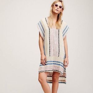 Free People midi length Baja Kafka boho dress. Sized small